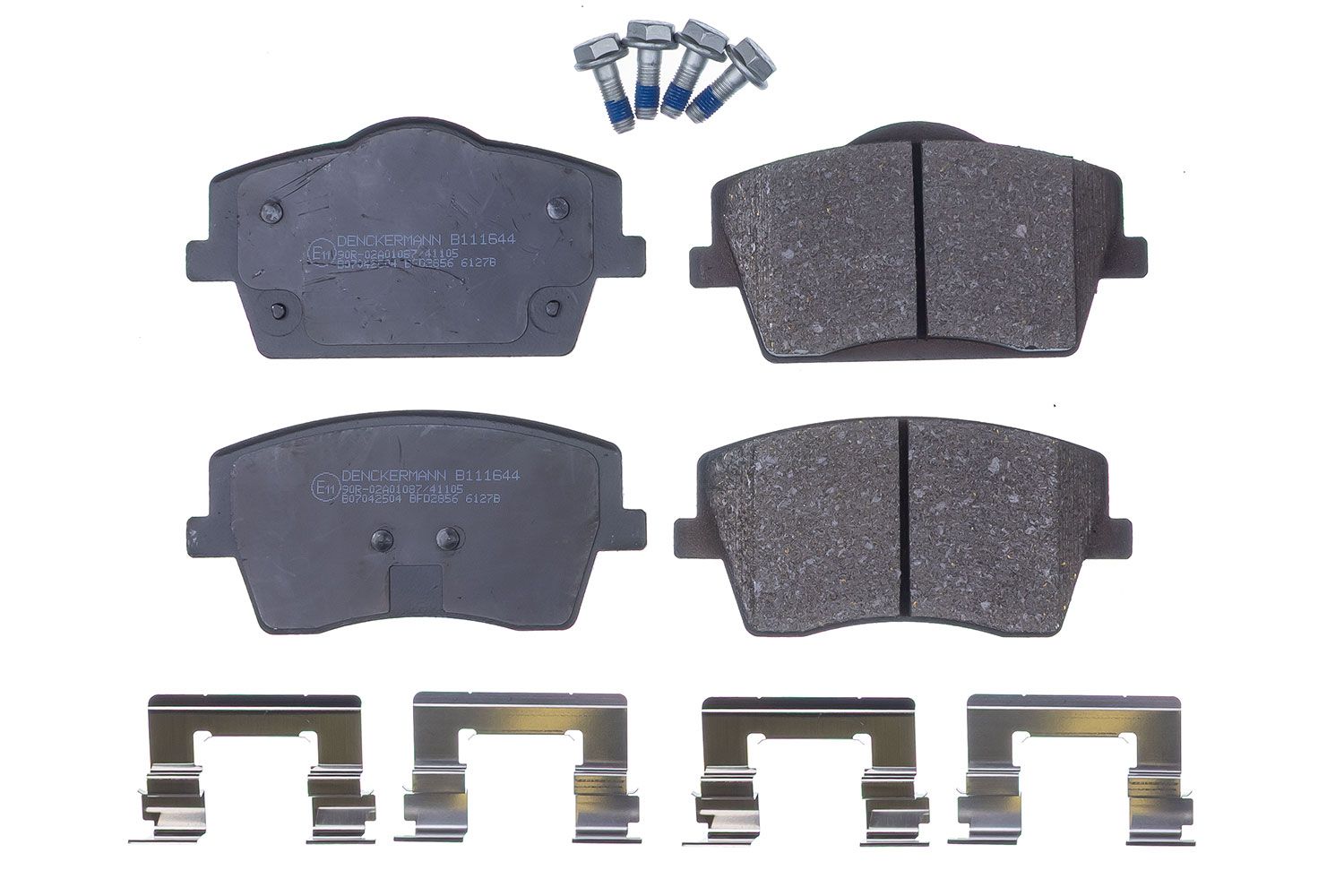 set placute frana,frana disc DENCKERMANN B111644