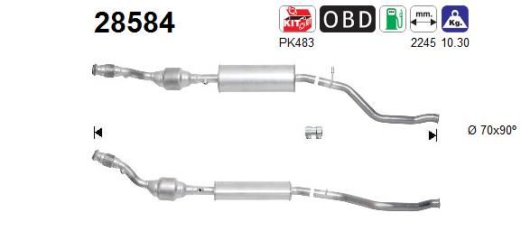 Katalizator AS 1705QC