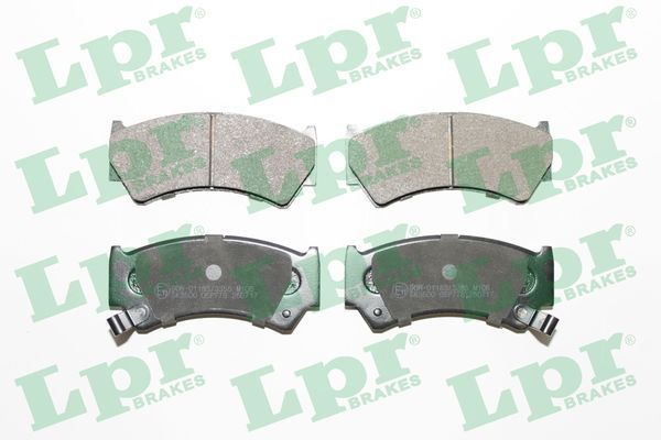 set placute frana,frana disc LPR 05P778