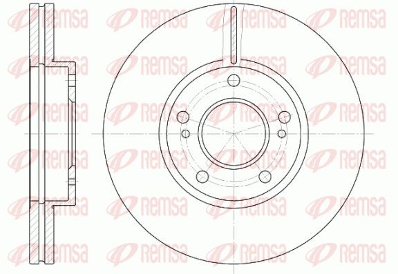 Brzdový kotouč REMSA 6937.10