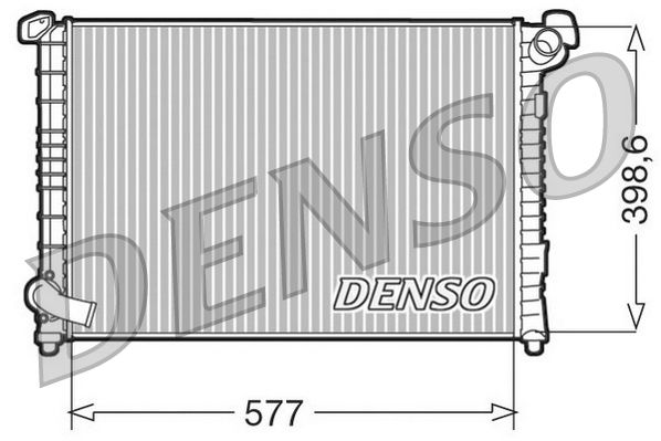 Chłodnica, układ chłodzenia silnika DENSO DRM05101