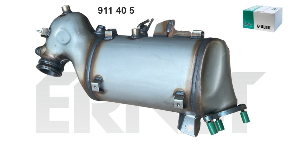 Filtr sadzy / filtr cząstek stałych, układ wydechowy ERNST 55494204