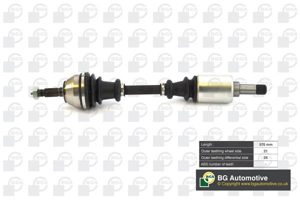 Wał napędowy BGA DS6701L