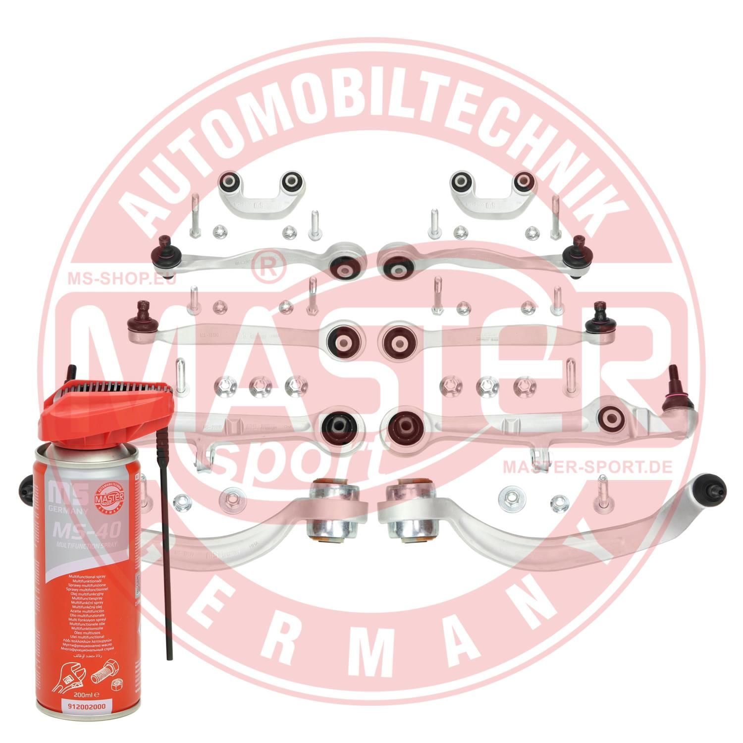 E-shop Sada ramien nápravy zavesenia kolies MASTER-SPORT GERMANY 36791/2-SET-MSP