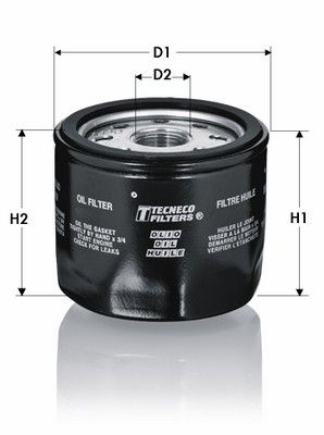 Filtr oleju TECNECO FILTERS OL100/79