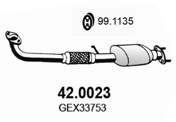 Katalizator ASSO 42.0023