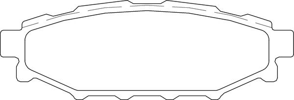 set placute frana,frana disc MOTAQUIP LVXL1646