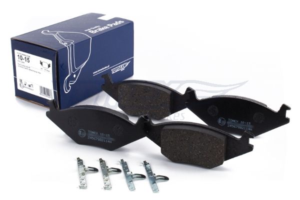 Levně Sada brzdových destiček, kotoučová brzda TOMEX Brakes 10-15