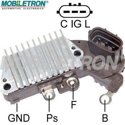 Regulator, alternator MOBILETRON VR-H2005-77
