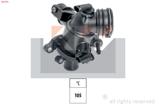 Termostat, środek chłodzący KW 580 875