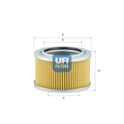 Filtru, sistem hidraulic primar UFI 82.155.00