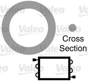 garnitura,conducta lichid de racire VALEO 509769