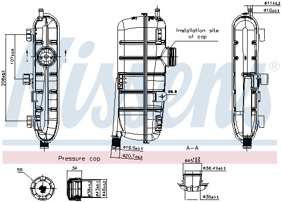 Vase d'expansion, liquide de refroidissement