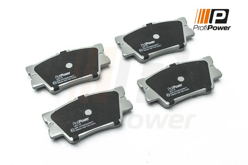 Levně Sada brzdových destiček, kotoučová brzda ProfiPower 1B2115