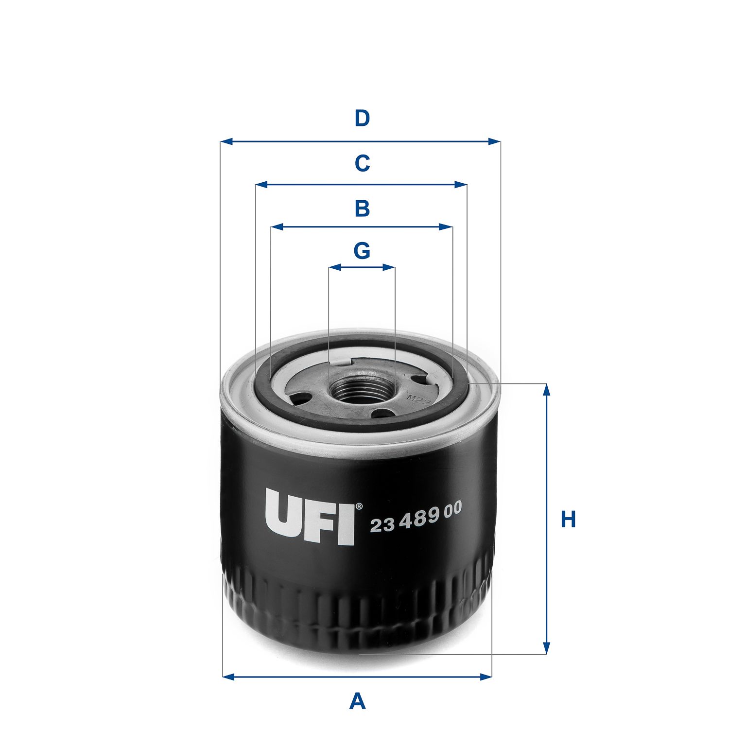 Olejový filtr UFI 23.489.00