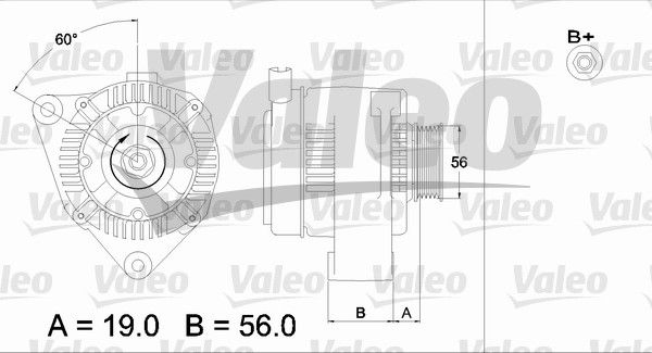 Alternator VALEO 437190