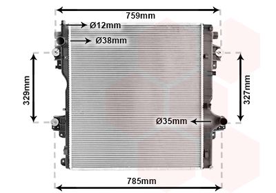 Radiateur, refroidissement du moteur