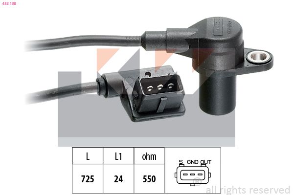 Generátor impulsů, klikový hřídel KW 453 130