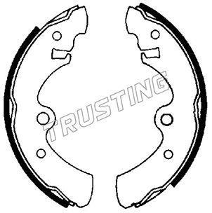 Zestaw szczęk hamulcowych TRUSTING 067.146