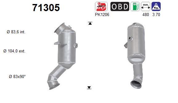 Katalizator AS 71305