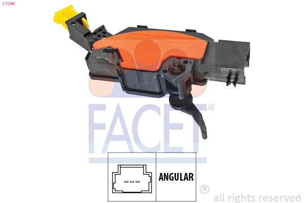 Senzor pozitie pedala de ambreiaj FACET Made in Italy - OE Equivalent 7.1346