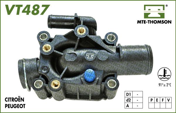 Termostat, środek chłodzący MTE-THOMSON VT487.91