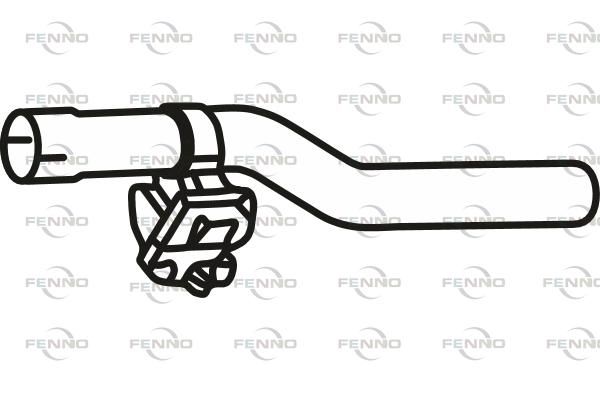 Rura wydechowa FENNO P36118