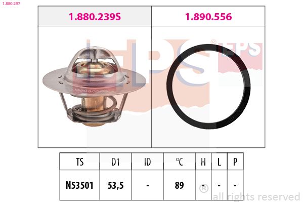 Termostat, środek chłodzący EPS 1.880.297