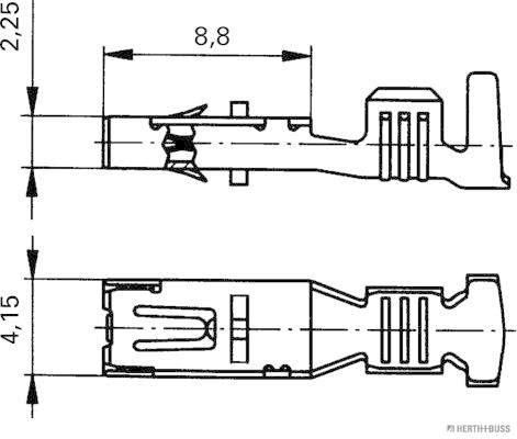 Levně Lem spony HERTH+BUSS ELPARTS 50253237