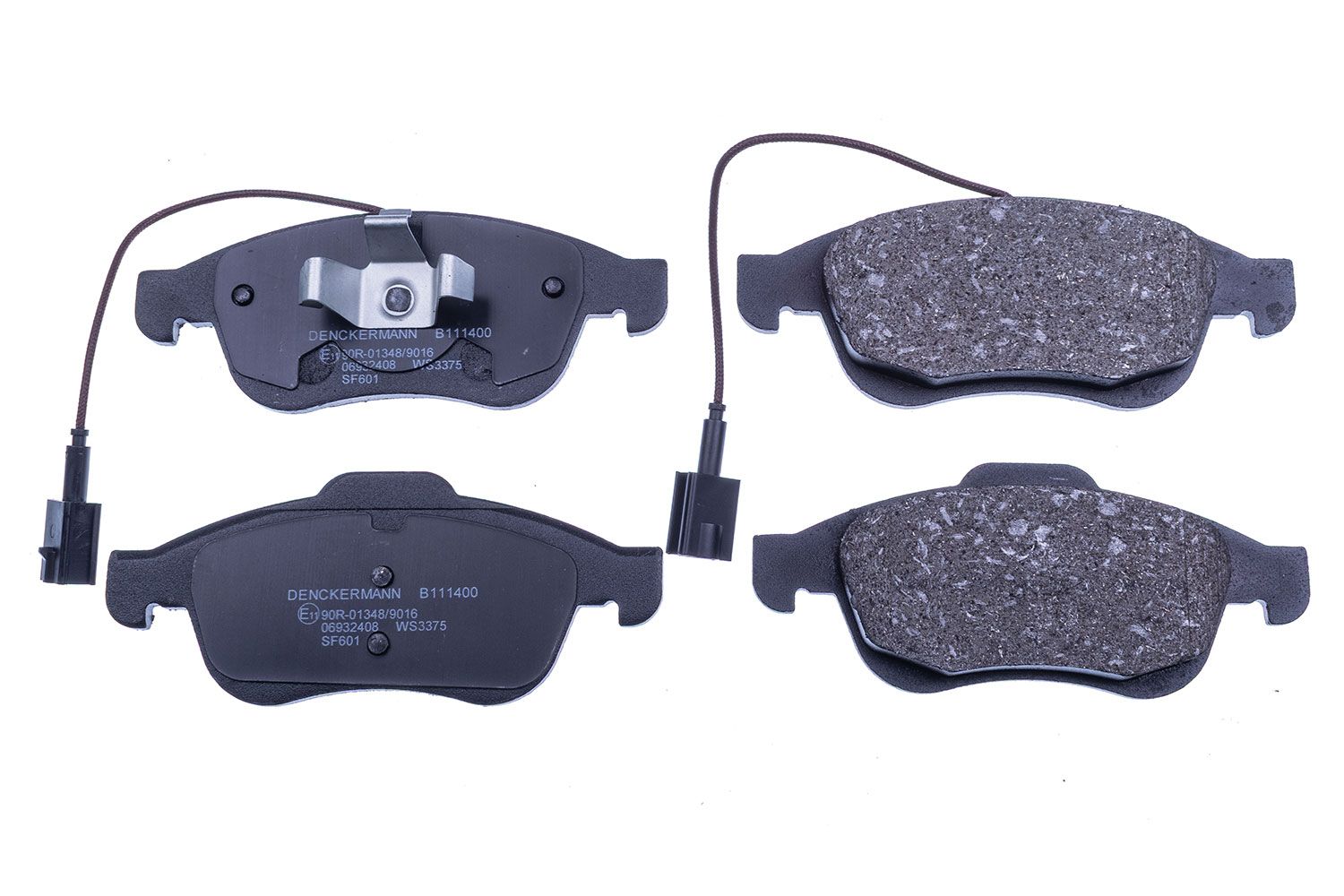 set placute frana,frana disc DENCKERMANN B111400