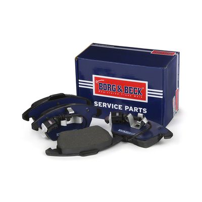 Zestaw klocków hamulcowych, hamulce tarczowe BORG & BECK BBP1876