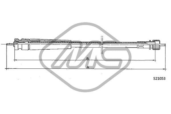 Linka tachografu METALCAUCHO 82742