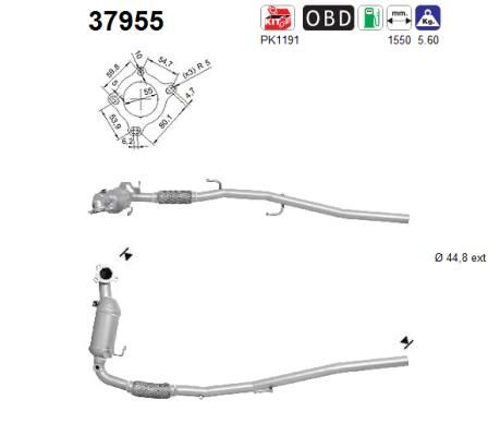 Katalizator AS 37955