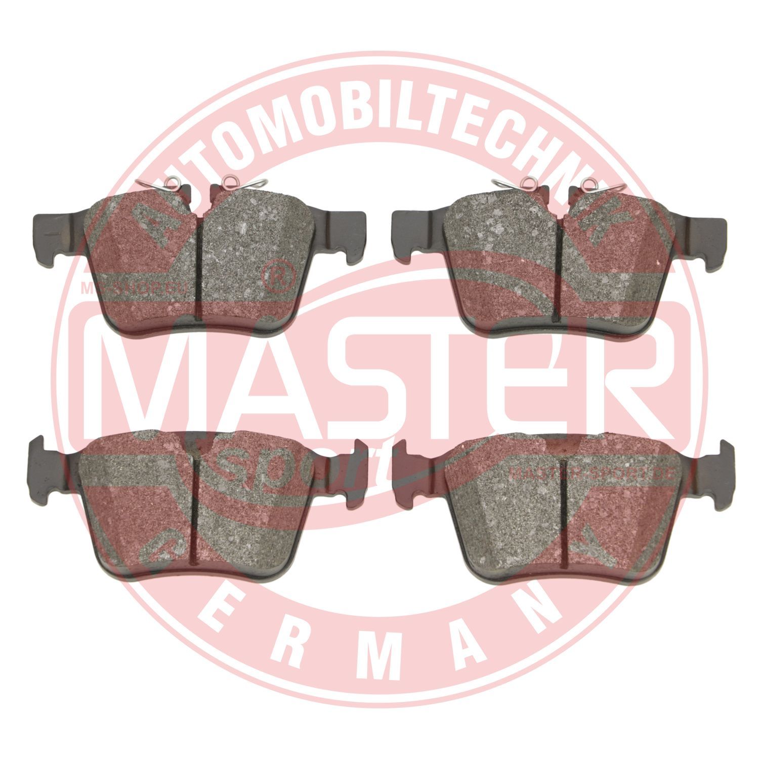 Zestaw klocków hamulcowych, hamulce tarczowe MASTER-SPORT GERMANY 13046073262N-SET-MS
