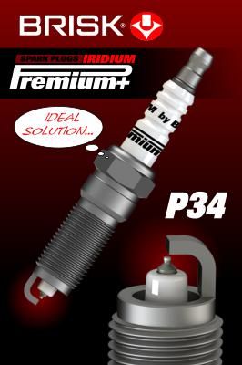 Świeca zapłonowa BRISK 1960