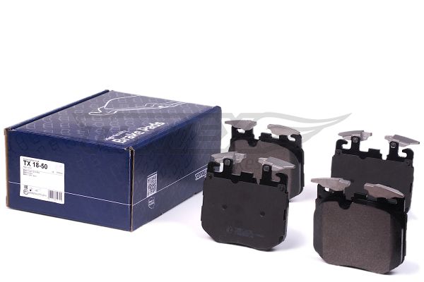 Levně Sada brzdových destiček, kotoučová brzda TOMEX Brakes 18-50