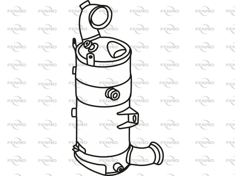 Katalizator SCR FENNO P8895DPF