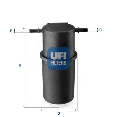 Palivový filter UFI 24.144.00