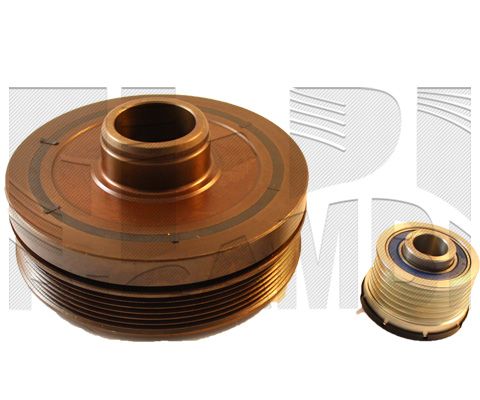 Zestaw koła pasowego, wał korbowy CALIBER 89662