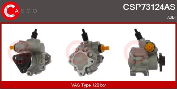 Hydraulické čerpadlo, řízení CASCO CSP73124AS