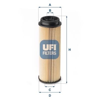 Olejový filter UFI 25.252.00