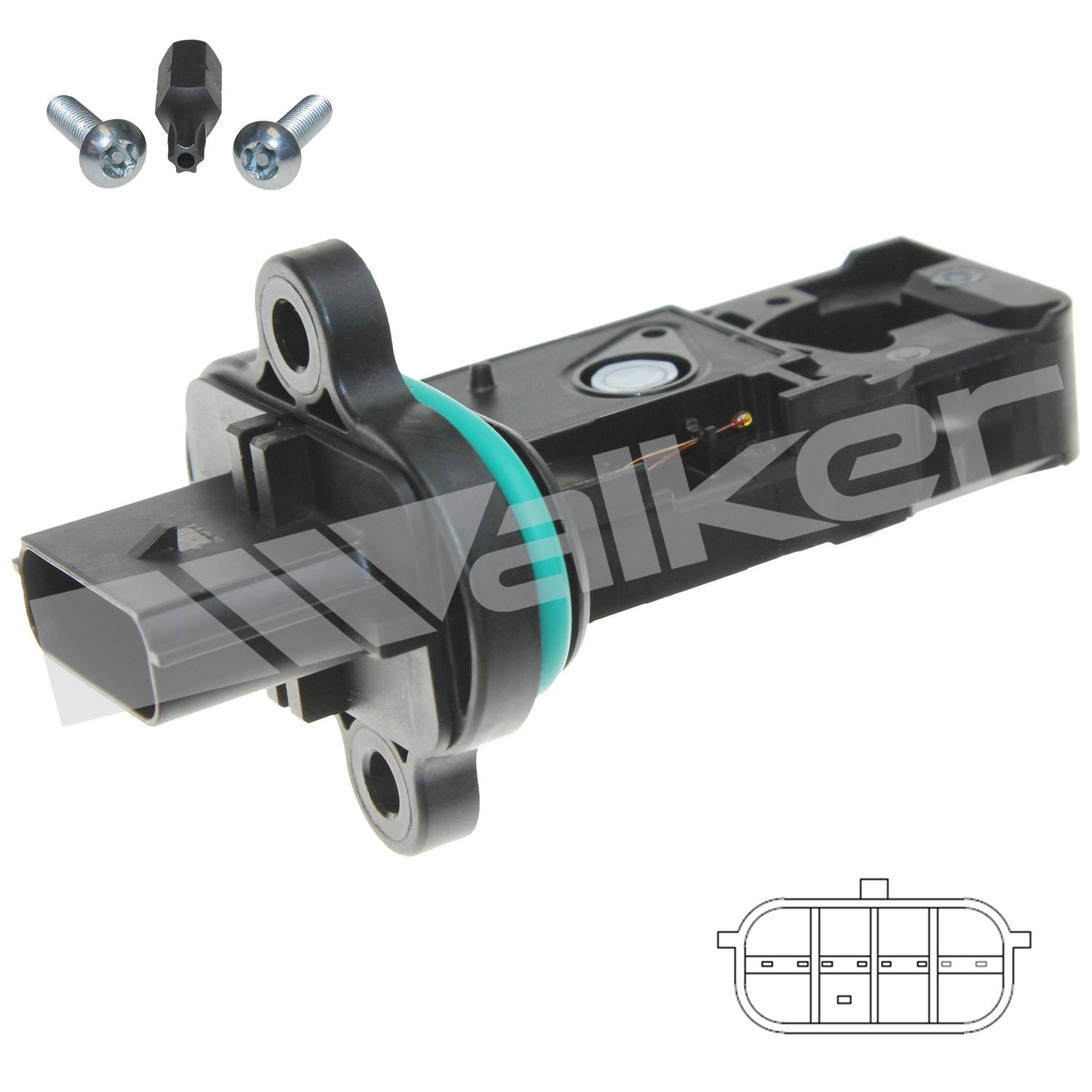 Przepływomierz masowy powietrza WALKER PRODUCTS 245-1314