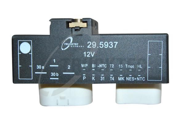 Unitate comanda, ventilator electric (racire motor) TRUCKTEC AUTOMOTIVE 07.42.090