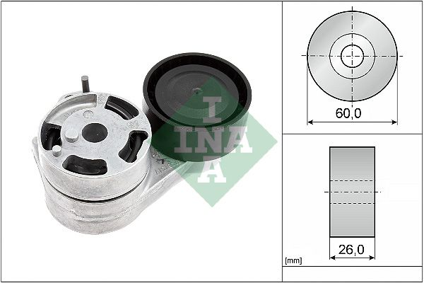 Napinák rebrovaného klinového remeňa Schaeffler INA 534 0938 10