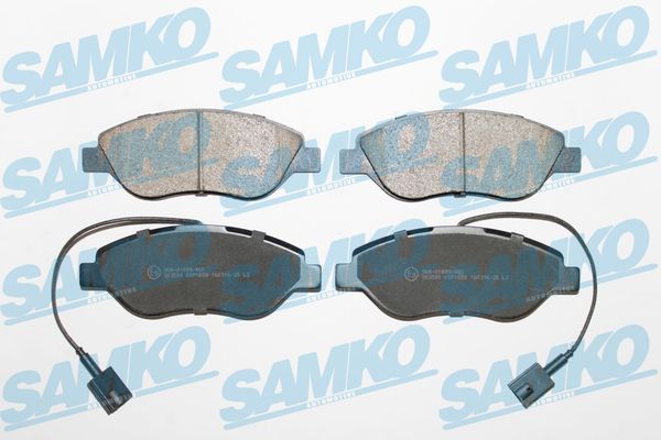 Sada brzdových destiček, kotoučová brzda SAMKO 5SP1658