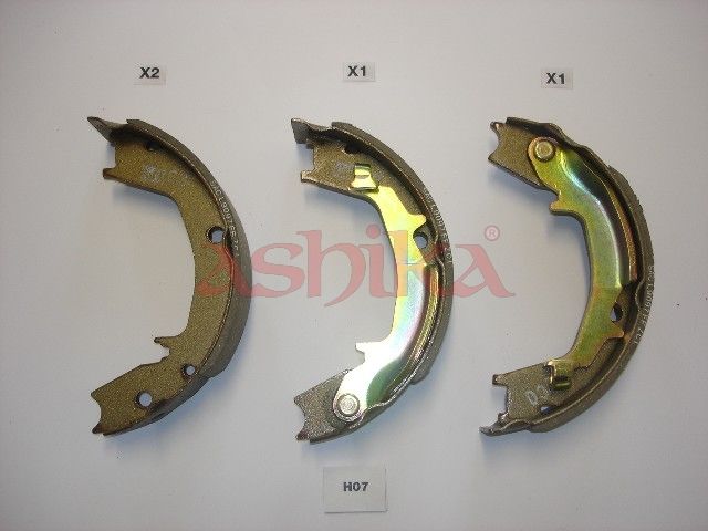Set saboti frana ASHIKA 55-H0-007