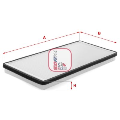 Filtru, aer habitaclu SOFIMA S 3445 C