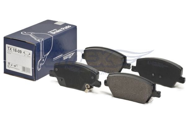 Levně Sada brzdových destiček, kotoučová brzda TOMEX Brakes 18-09