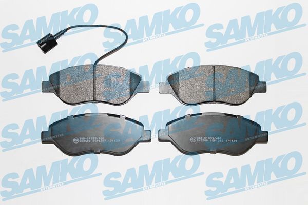 Sada brzdových destiček, kotoučová brzda SAMKO 5SP1267