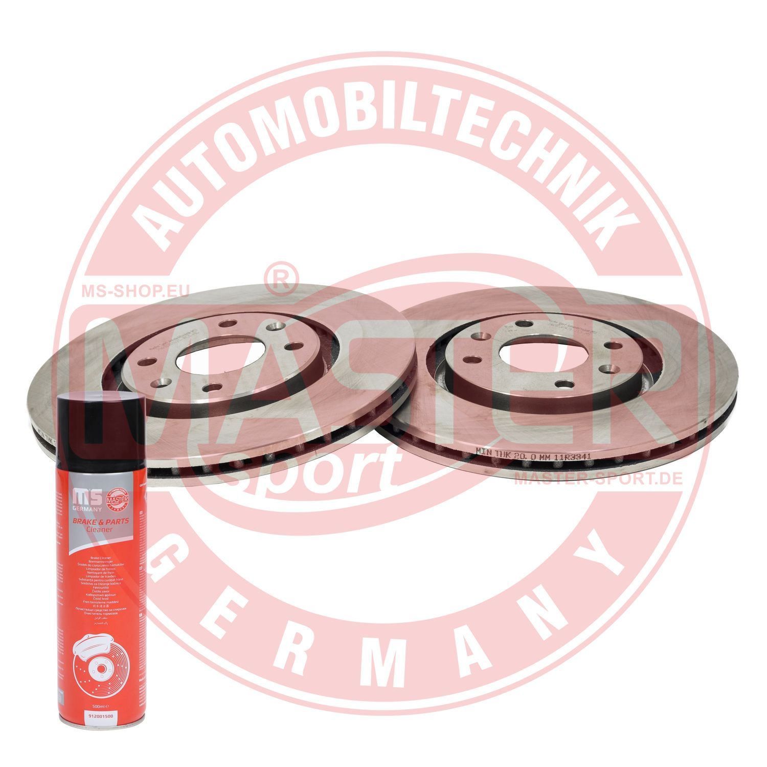 Tarcza hamulcowa MASTER-SPORT GERMANY 24012201421-SET-MSP
